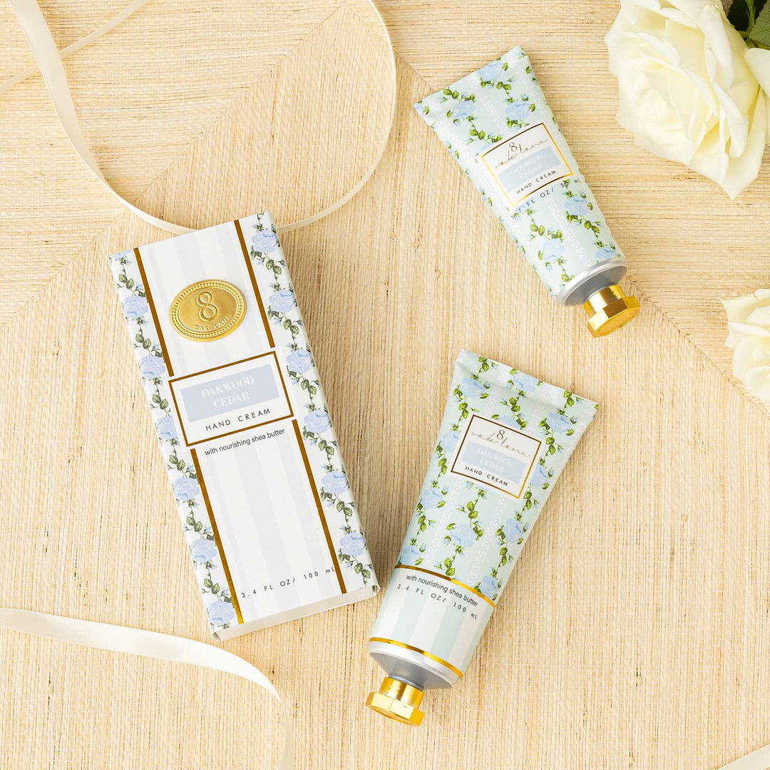 Oakwood Cedar Boxed Hand Cream, 100ml Gift Box