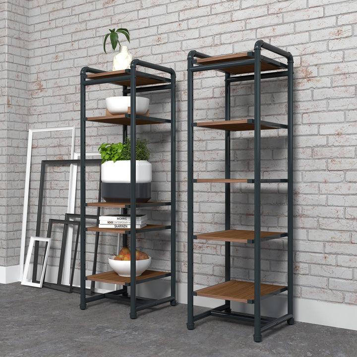 Pipeline Etagere Retail Display Tower - Grey Frame