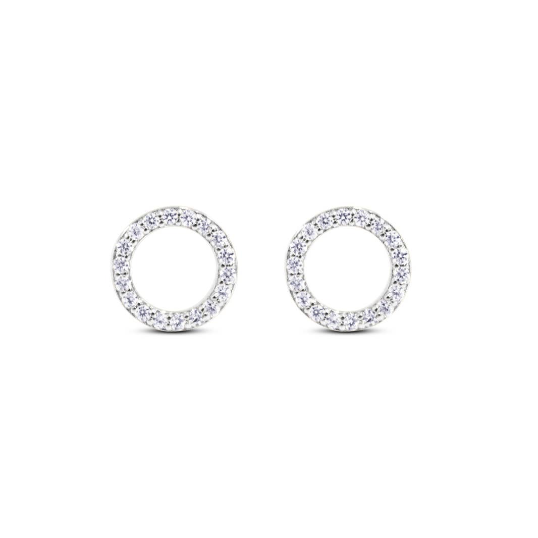 Halo Stud Earrings
