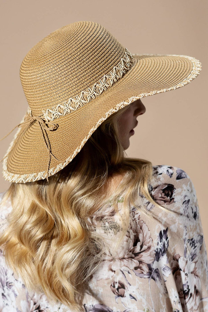 Wide Brim Floppy Straw Hat