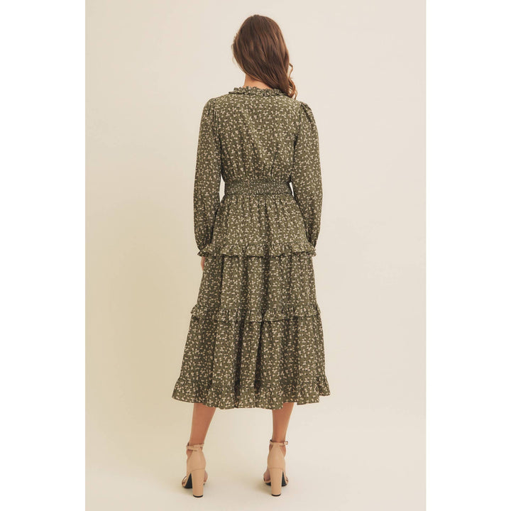 Ditsy Floral Midi Dress