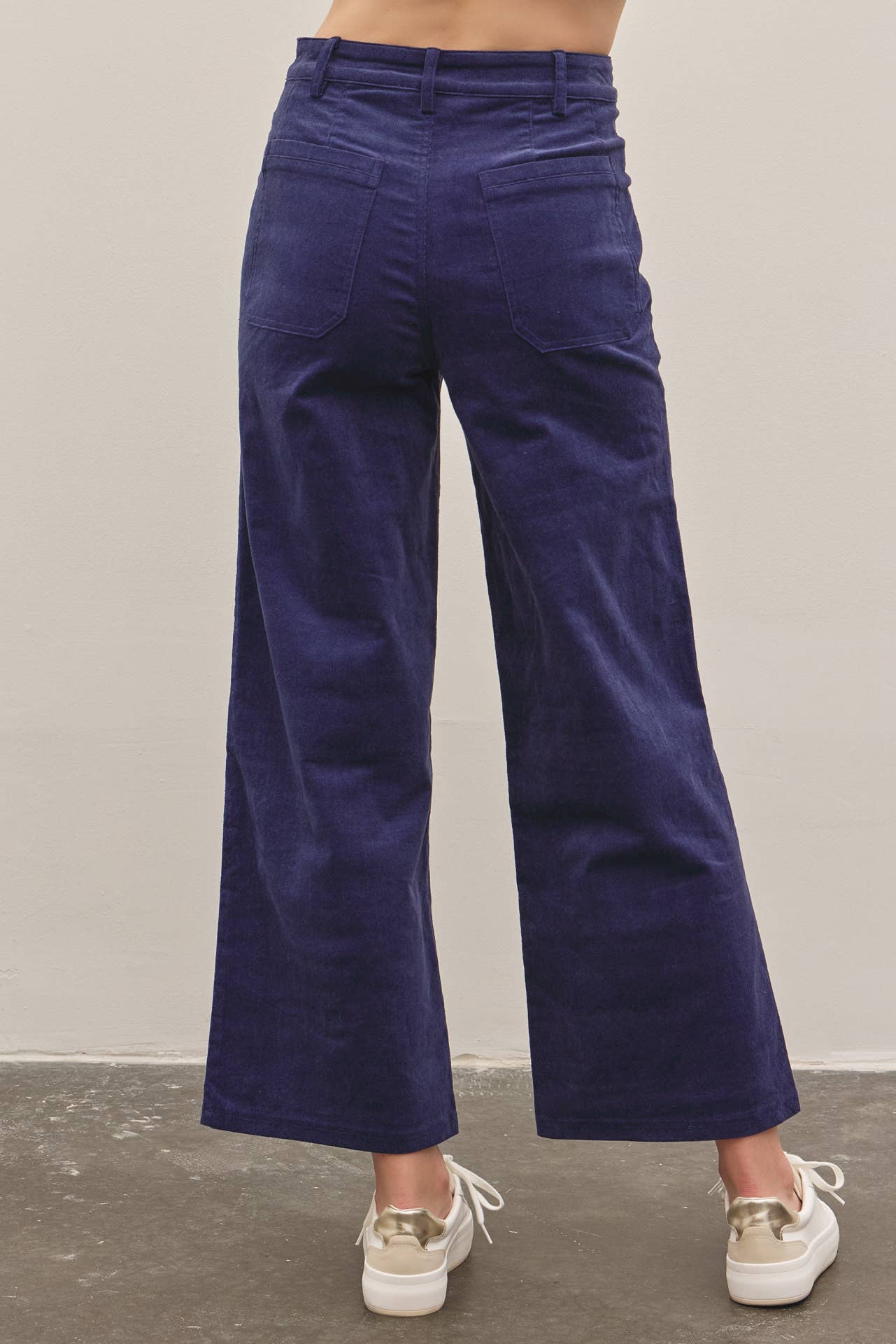 COZY CHIC WIDE LEG CORDUROY PANTS