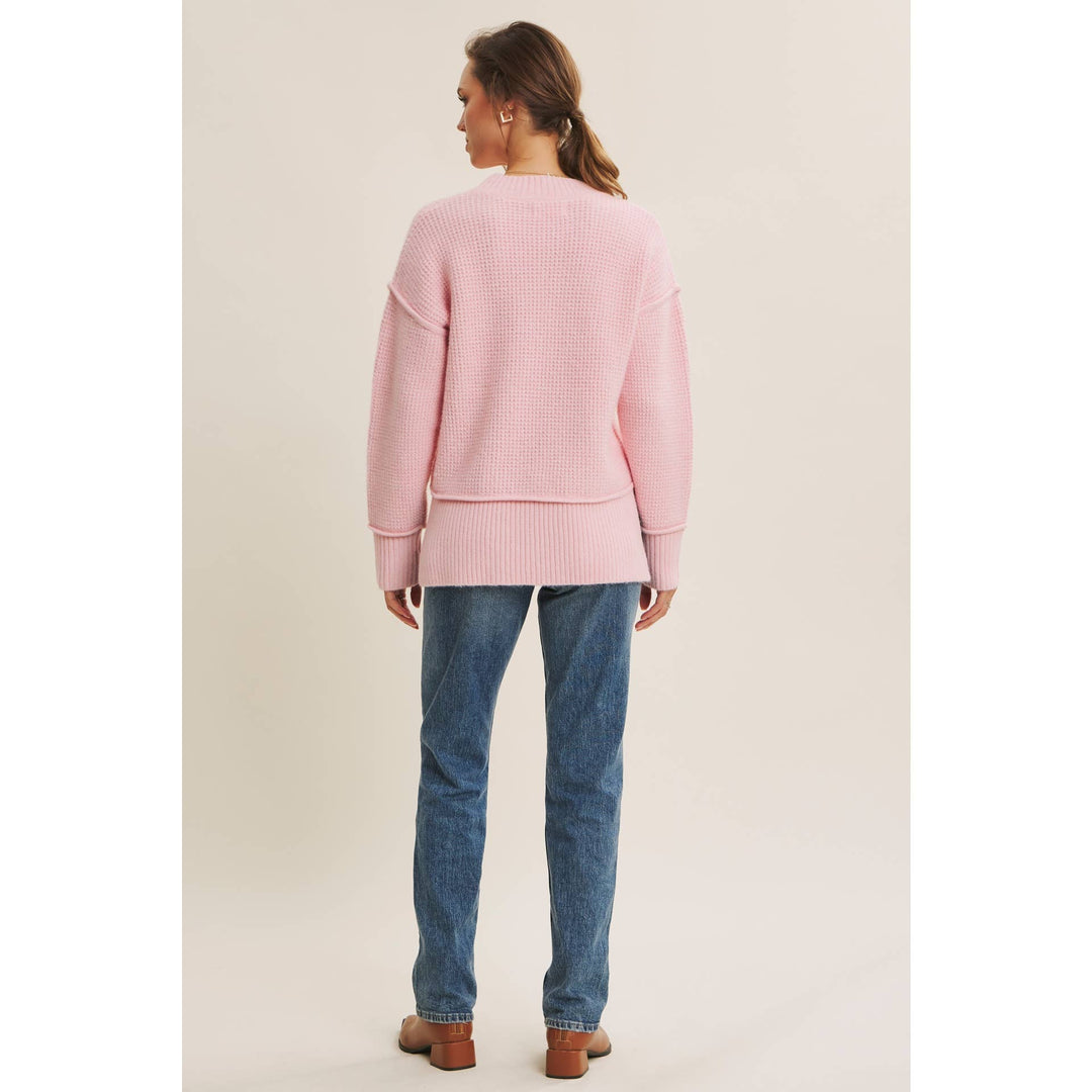 Recycled Blend Knit Sweater – Sustainable Cozy Style