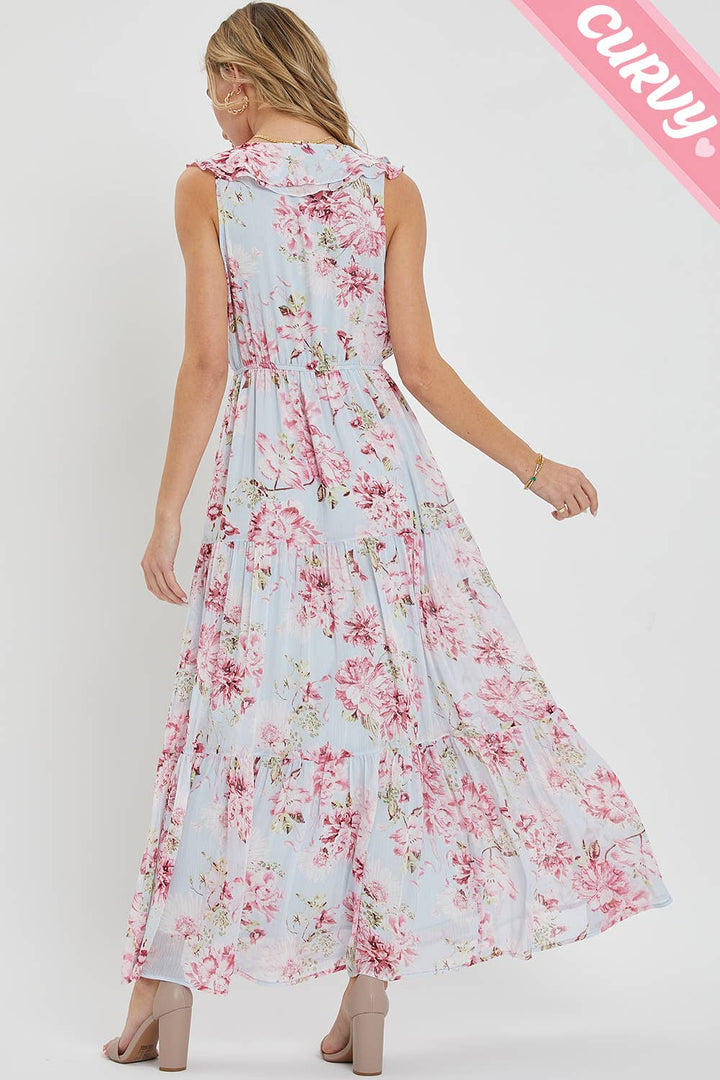Garden Party Maxi Dress - Plus