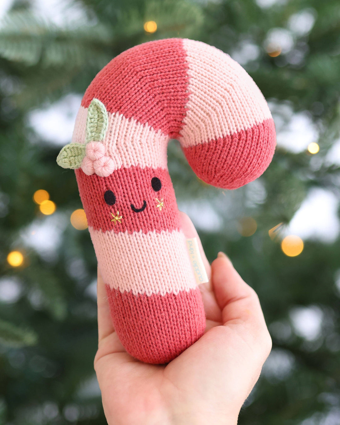 Baby candy cane (blush stripe)