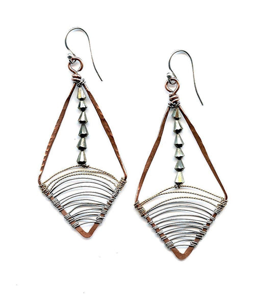 Pyrite Wanderlust Earrings