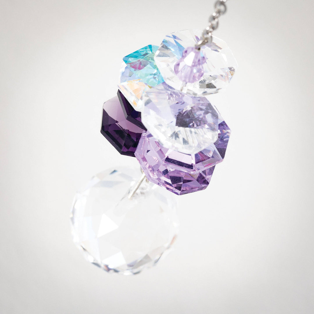 Crystal Sunrise Cascade - Purple