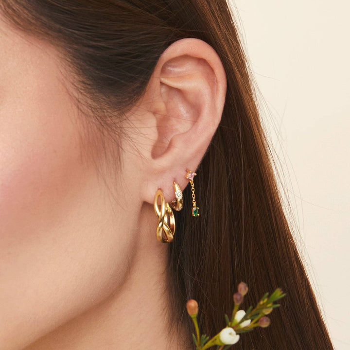 Celine Hoops – Gold