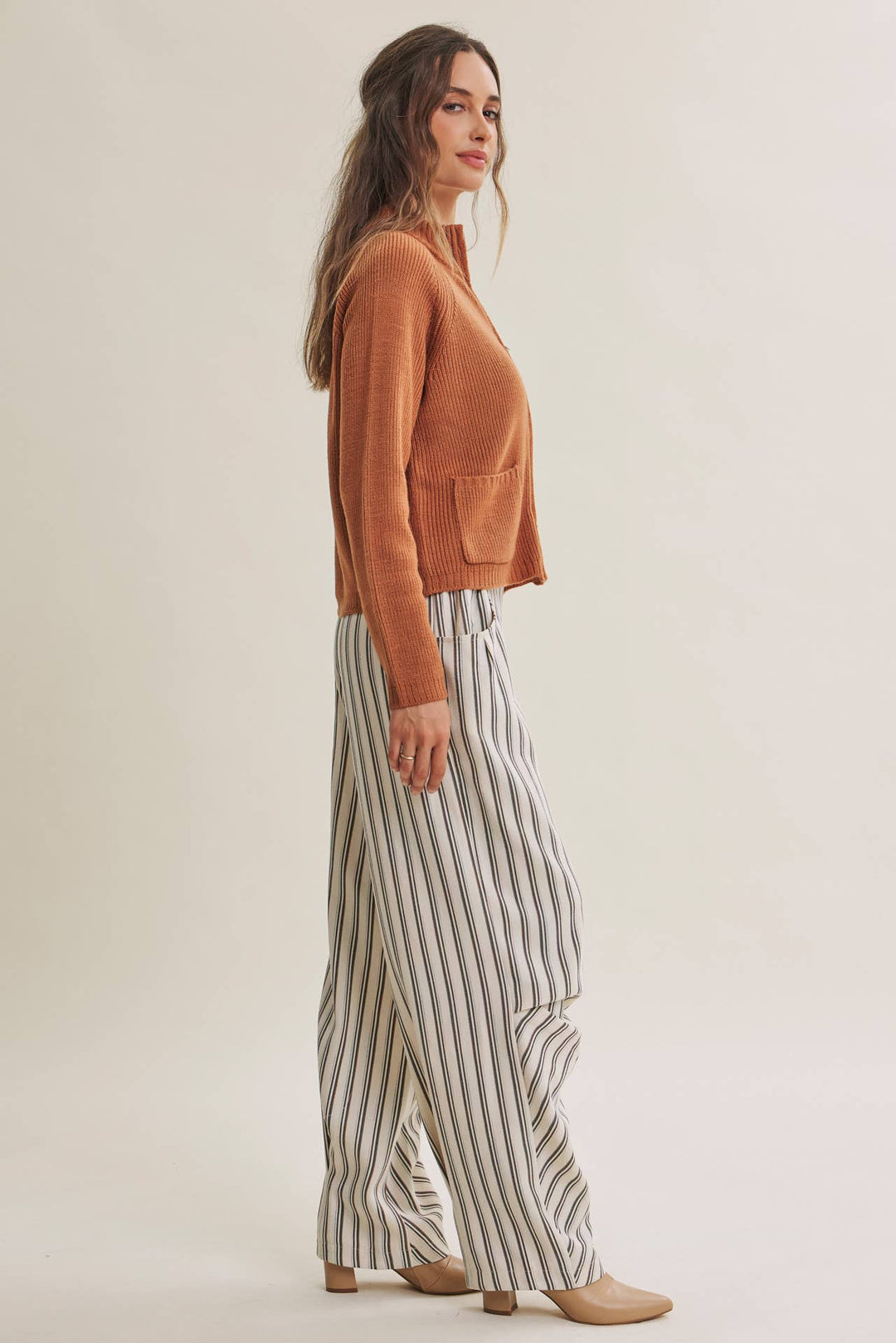 The Parker Two-Way Zip Sweater Jacket