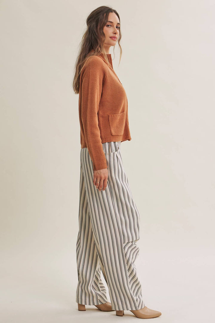 The Parker Two-Way Zip Sweater Jacket