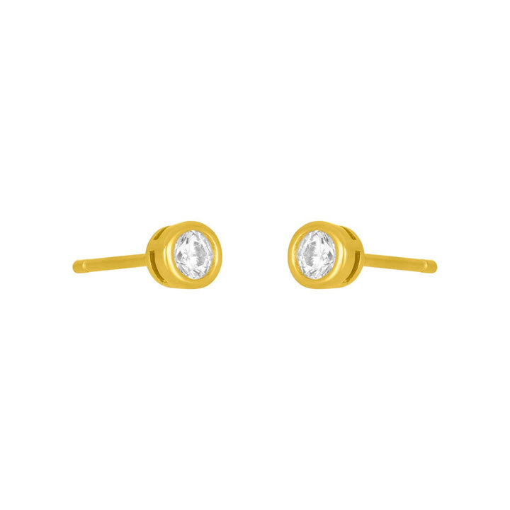 MARISOL BEZEL STUD 3MM