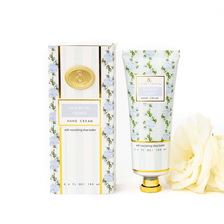 Oakwood Cedar Boxed Hand Cream, 100ml Gift Box