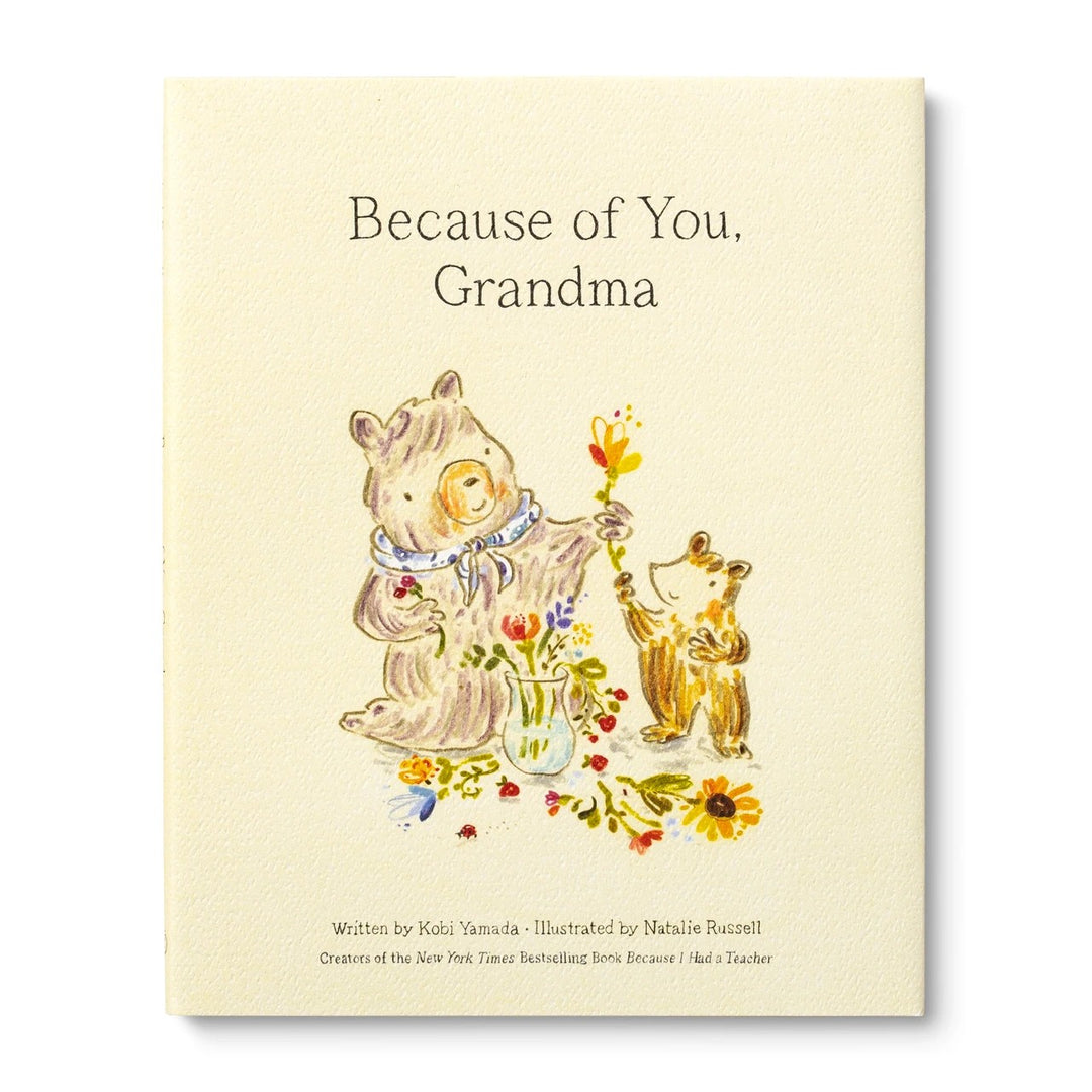 Because of You, Grandma | Illustrated Hardcover Gift Book