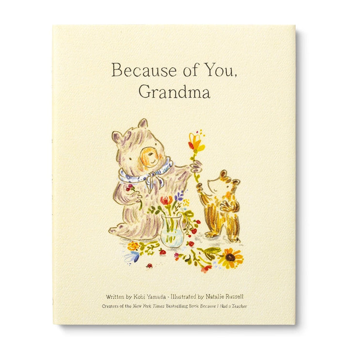 Because of You, Grandma | Illustrated Hardcover Gift Book