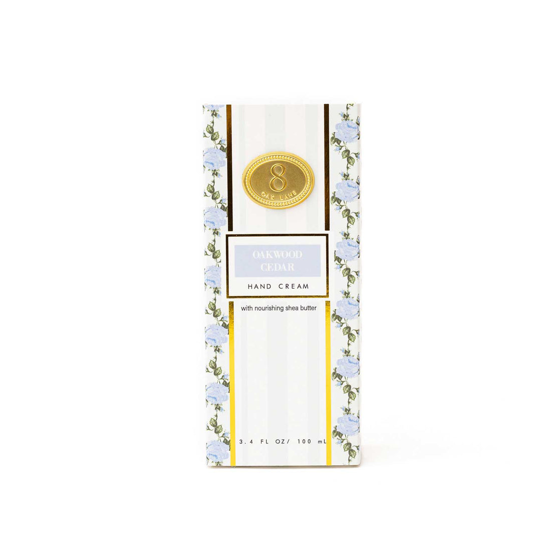 Oakwood Cedar Boxed Hand Cream, 100ml Gift Box