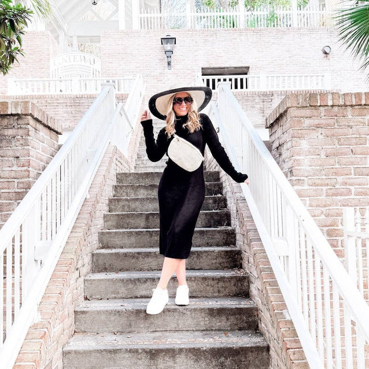 Rachel Raffia Bum Bag