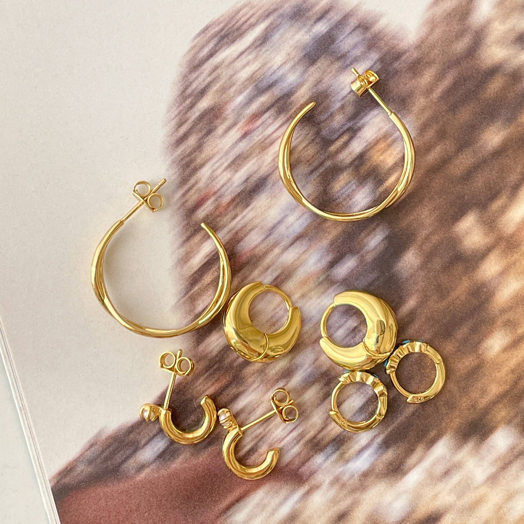 Celine Hoops – Gold