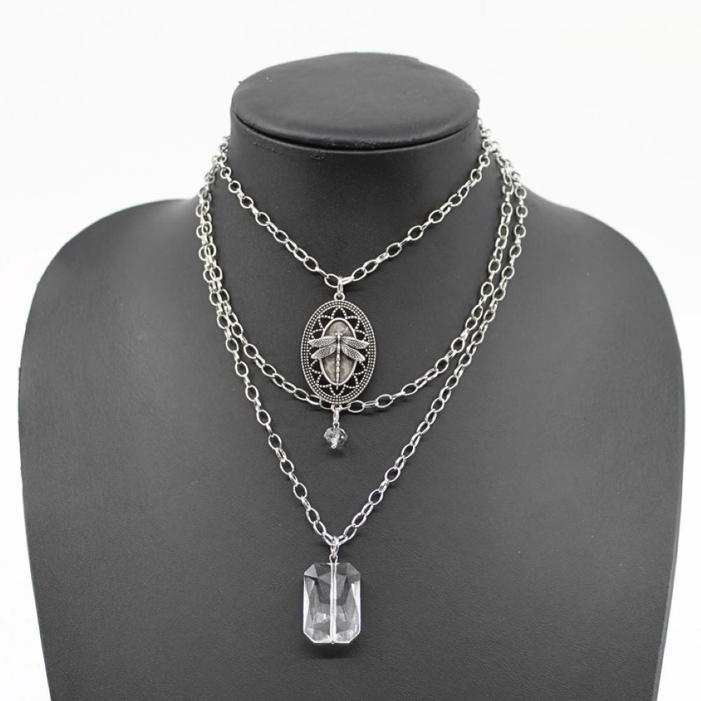 "Believe" Dragonfly Original Necklace