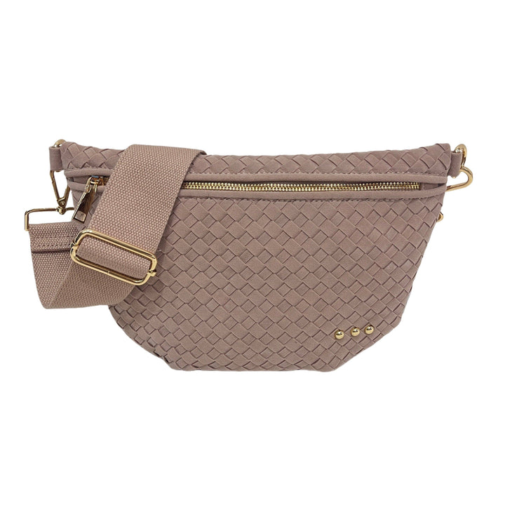 Westlyn Woven Bum Bag | Suede
