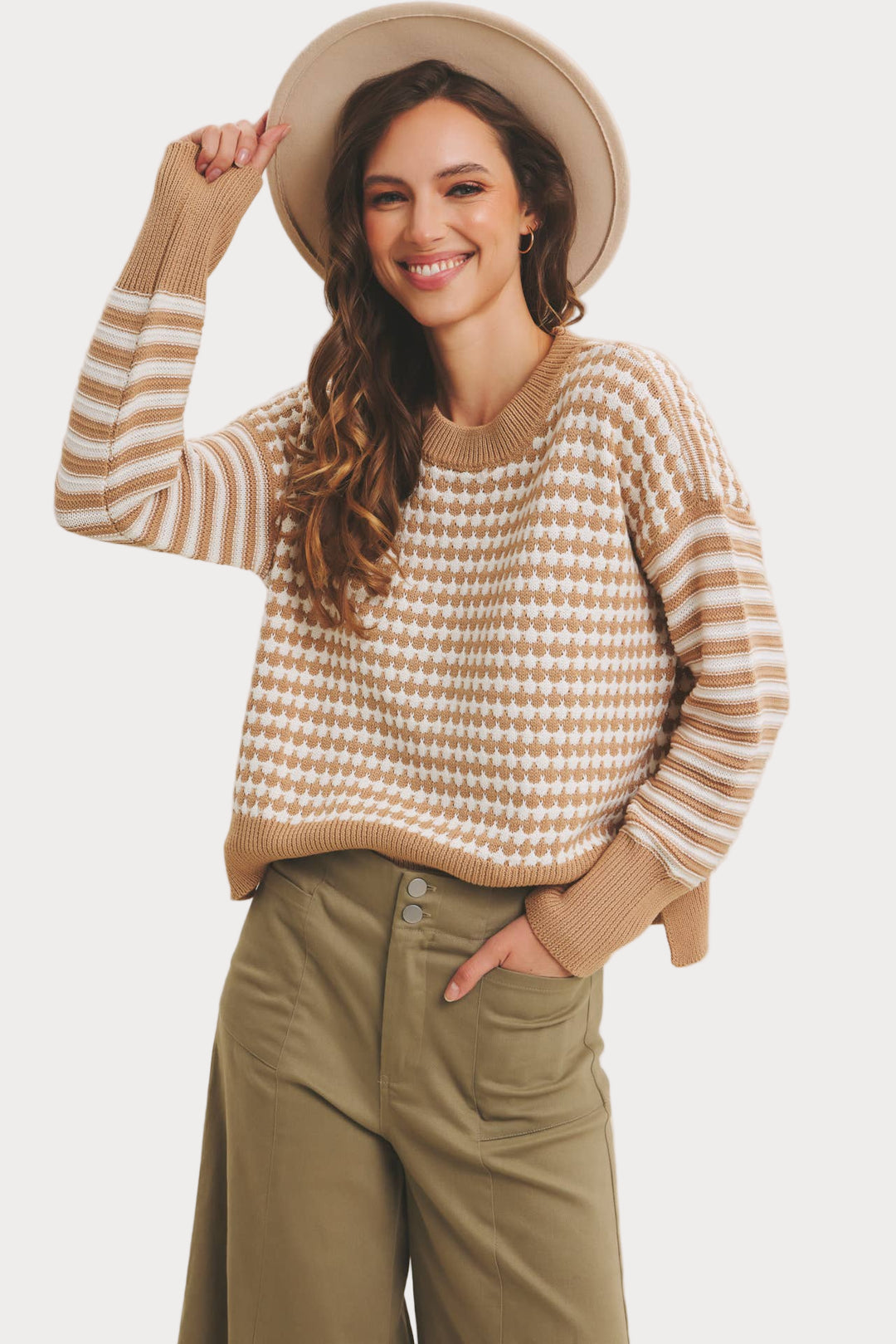 Cozy Textured Pullover Sweater