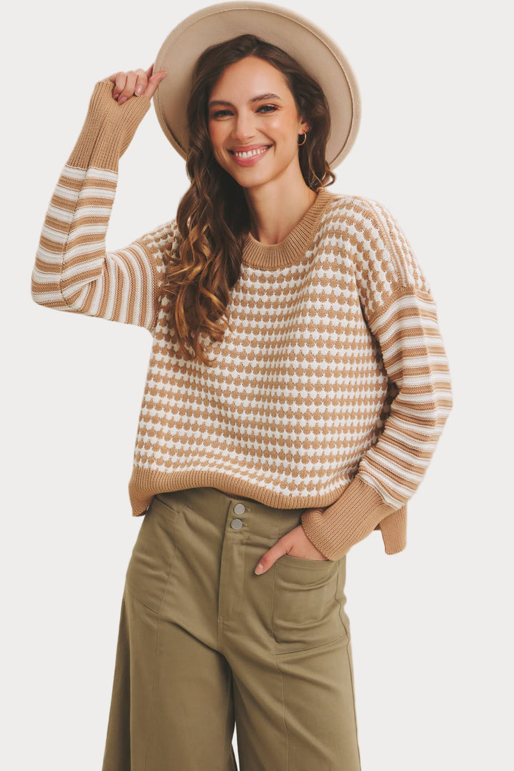 Cozy Textured Pullover Sweater