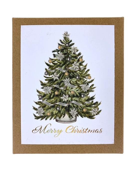 Boxed Christmas Cards - Christmas Tree Scrolls