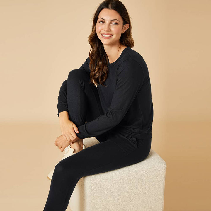 Dream Jersey Crew Neck Lounge Set