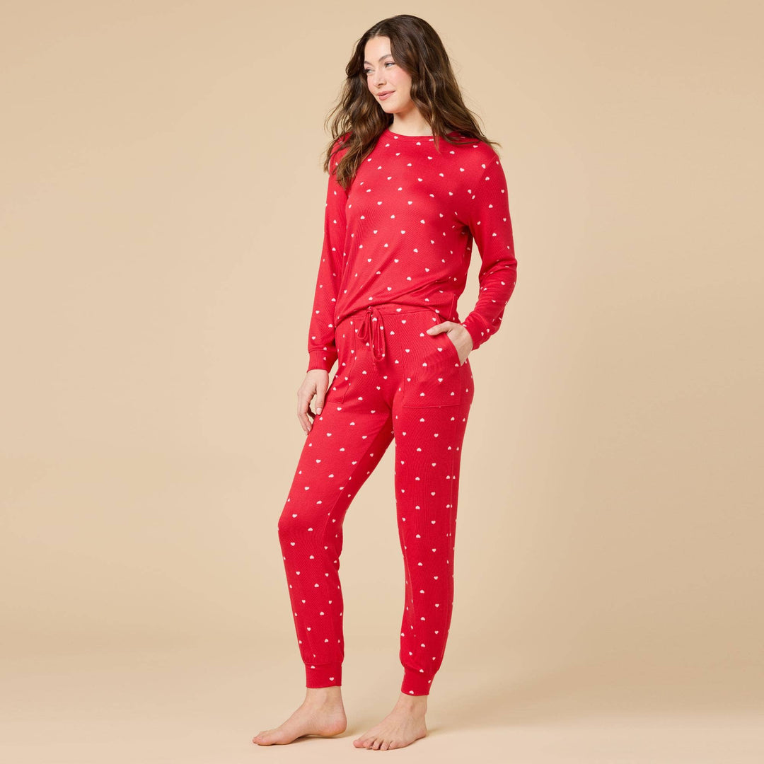 Dream Jersey Crew Neck Lounge Set