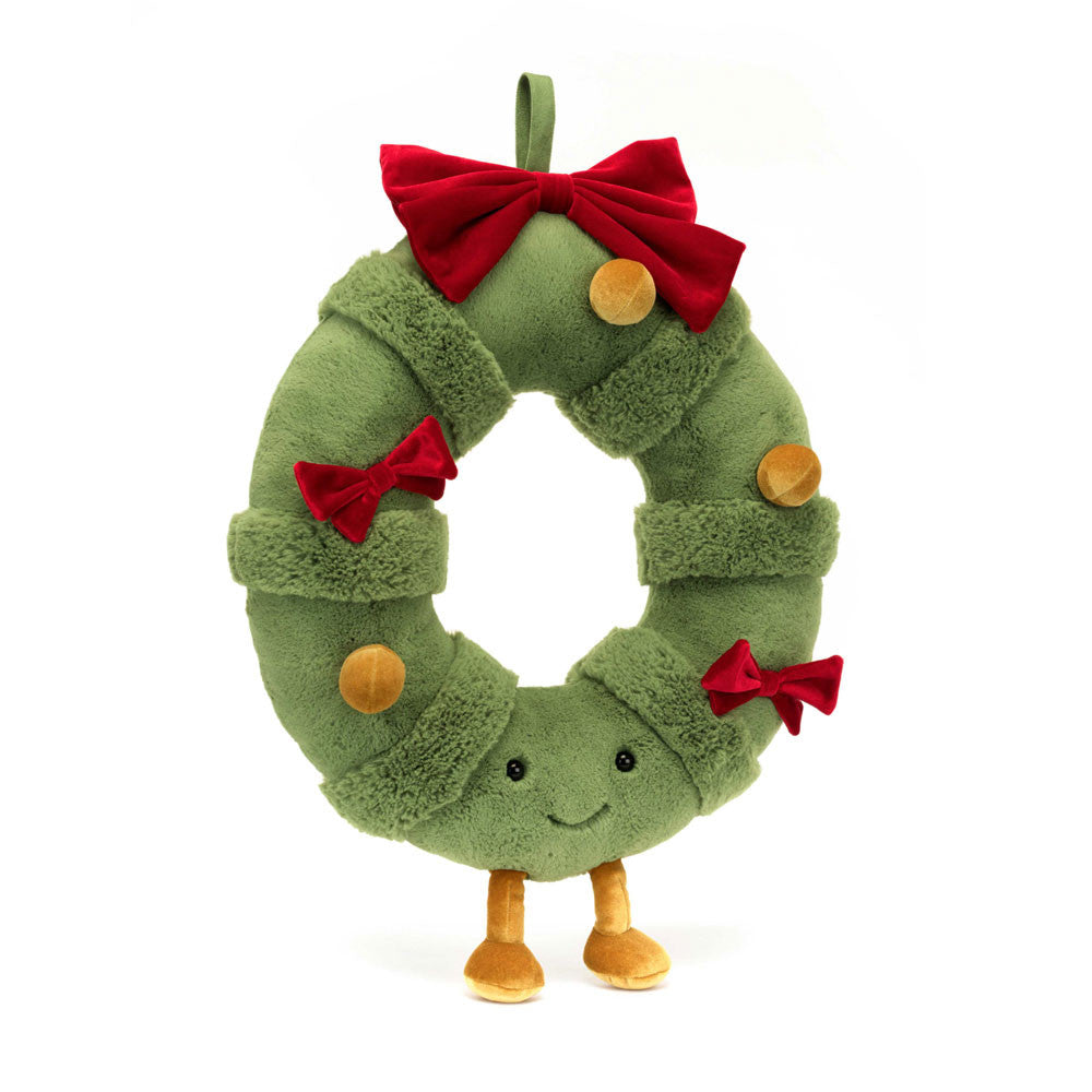 Amuseables Decorated Christmas Wreath