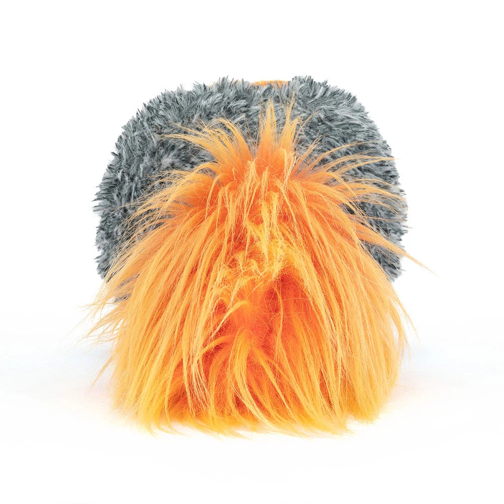 amuseables space comet plush orange celestial stuffed toy with fluffy tail