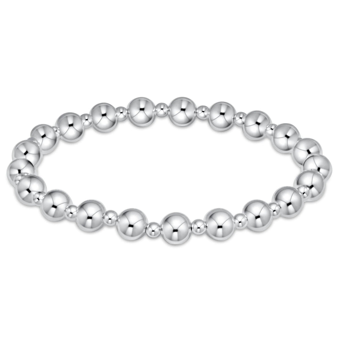 enewton grateful sterling silver bracelet with 6mm and 3mm beads