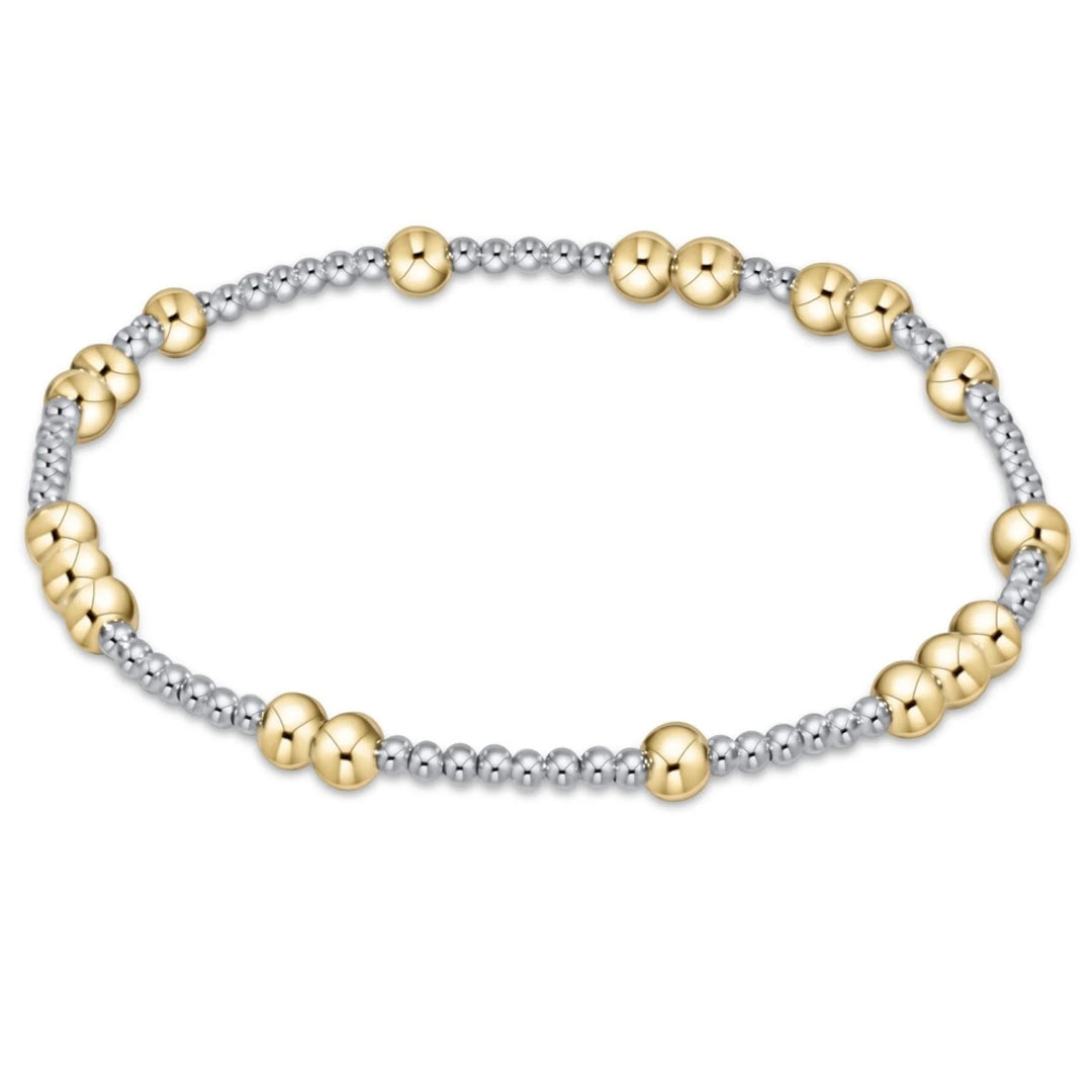 Extends Hope Unwritten Mixed Metal 4mm Bracelet