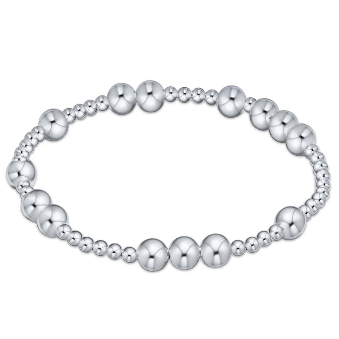 enewton hope unwritten sterling silver bracelet with mixed 6mm and 3mm beads