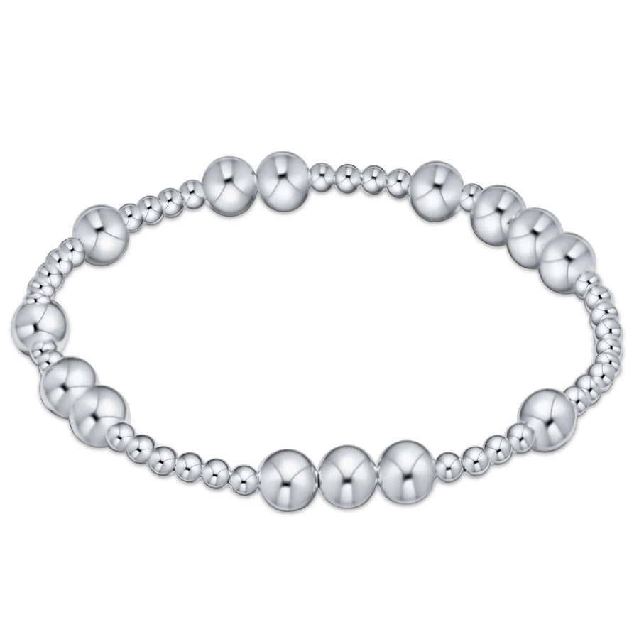 enewton hope unwritten sterling silver bracelet with mixed 6mm and 3mm beads
