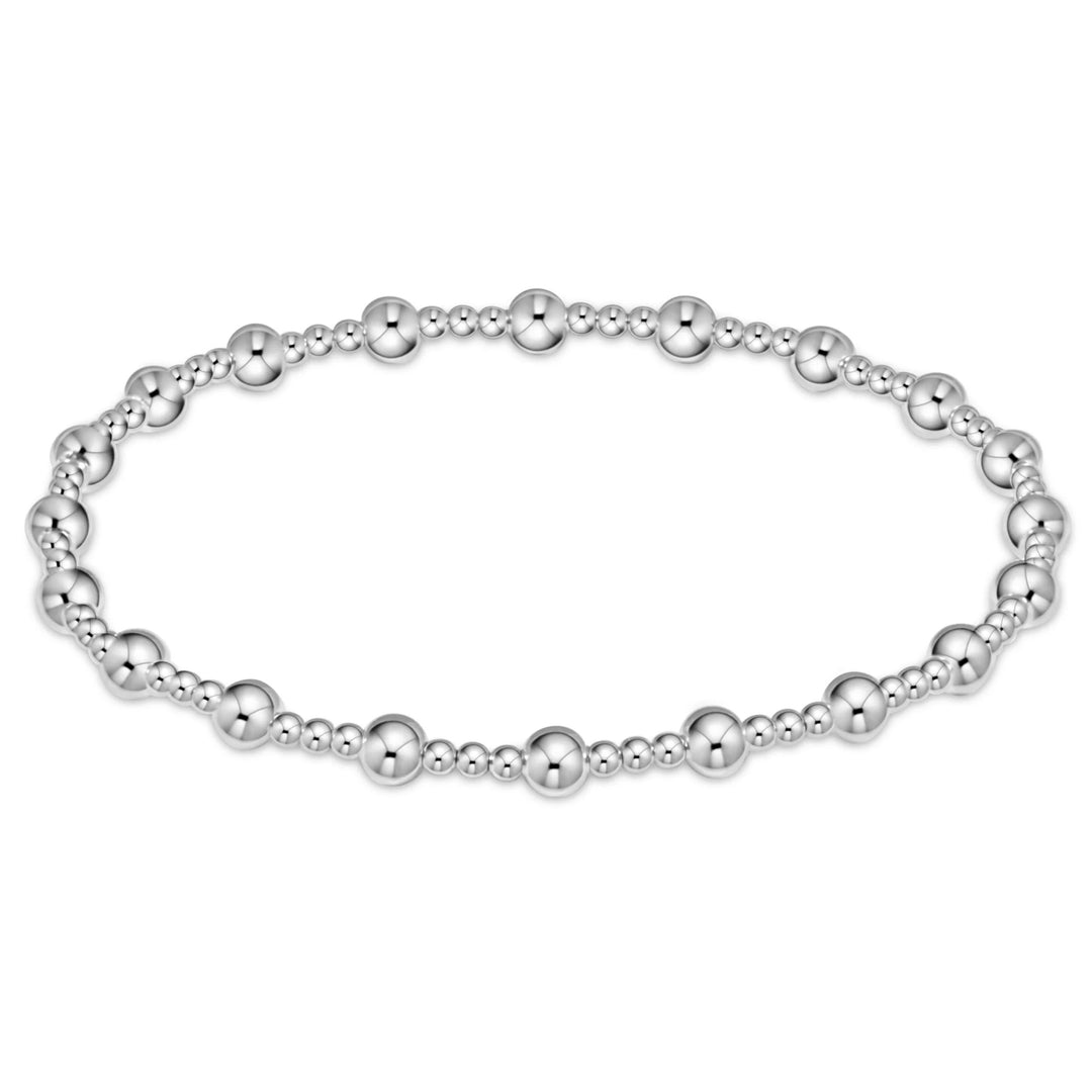 enewton sincerity sterling silver bracelet with 4mm and 2mm beads