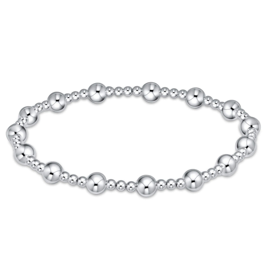 enewton sincerity sterling silver bracelet with 5mm and 2.5mm beads