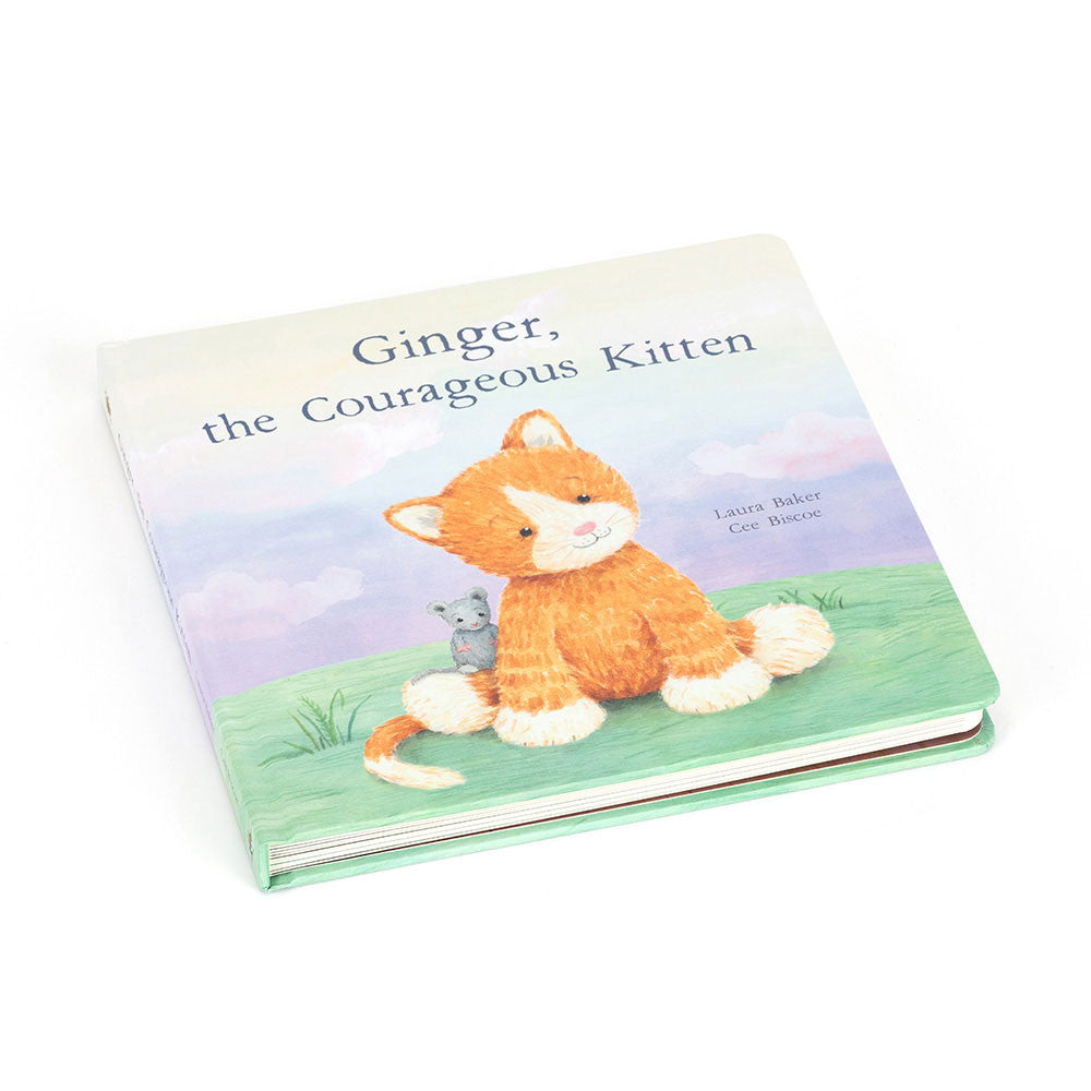 Ginger, the Courageous Kitten Book