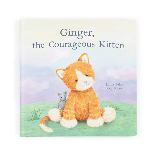 Ginger, the Courageous Kitten Book