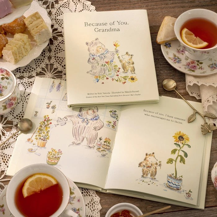 Because of You, Grandma | Illustrated Hardcover Gift Book