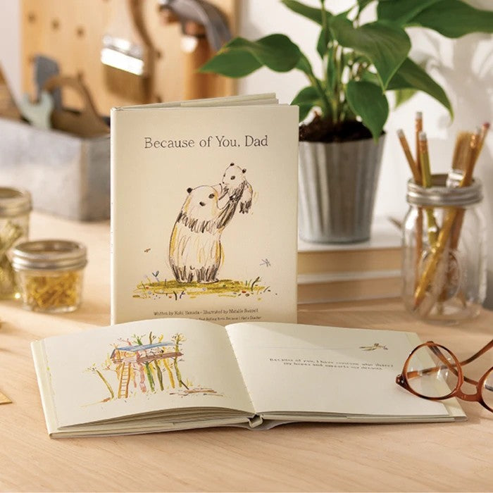 Because of You, Dad | Illustrated Hardcover Gift Book