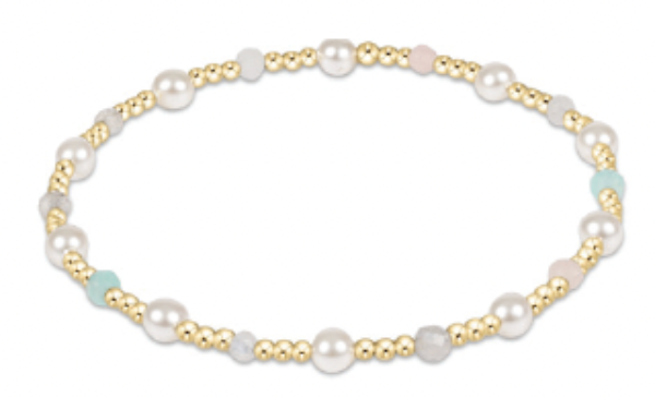 Gemstone & Pearl Sincerity Bracelet | SS25
