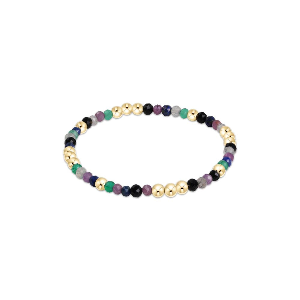 Worthy Pattern 3mm Bead Bracelet - Hot Mess