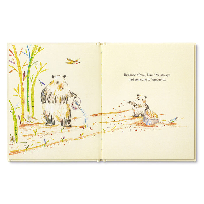 Because of You, Dad | Illustrated Hardcover Gift Book