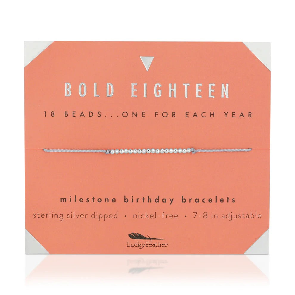 Milestone Birthday Bracelets