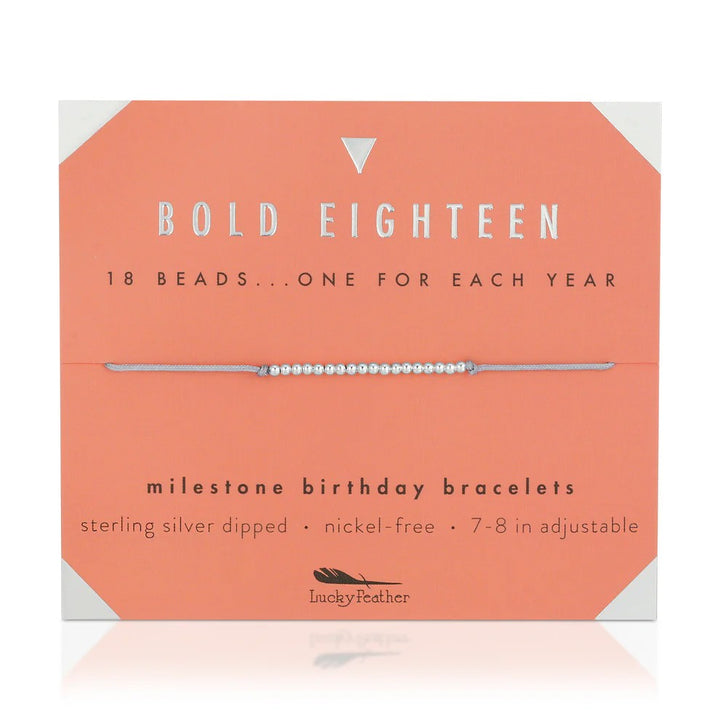 Milestone Birthday Bracelets