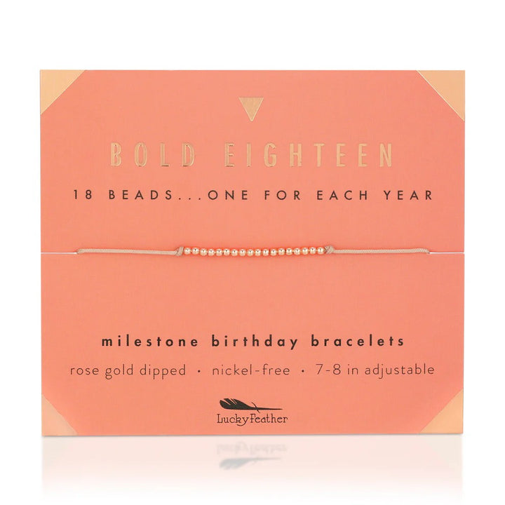 Milestone Birthday Bracelets
