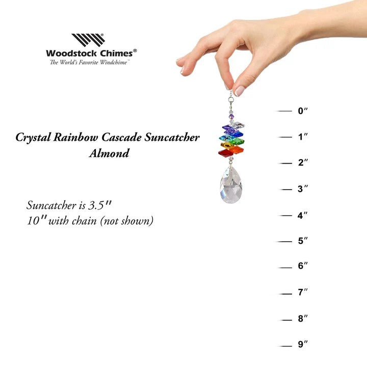 Crystal Rainbow Cascade-Almond