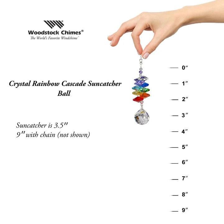 Crystal Rainbow Cascade-Ball