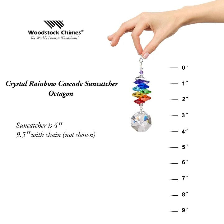 Crystal Rainbow Cascade-Octagon