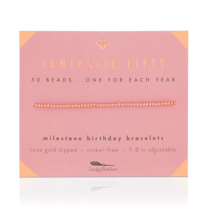 Milestone Birthday Bracelets